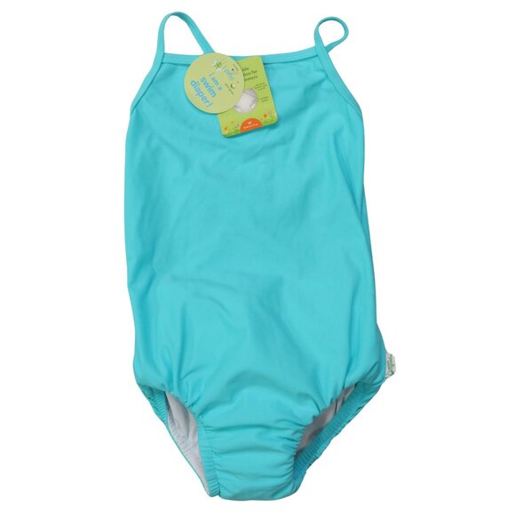 Green Sprouts Swimsuit with Built-In Swim Diaper Blue - Picture 12 of 12
